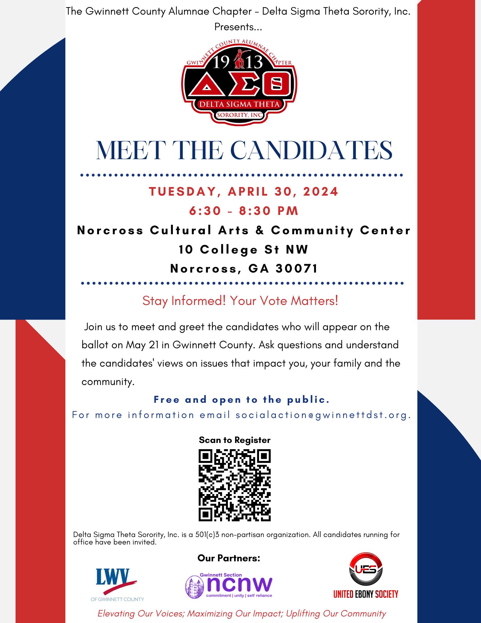 Meet the Candidates @ Norcross Cultural Arts & Community Center